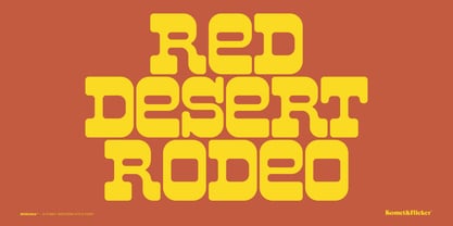 Bonzana Font Poster 11