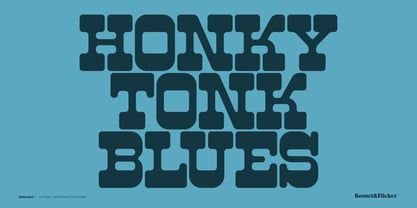 Bonzana Font Poster 4