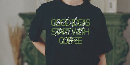 Bristian Signature Font Poster 3