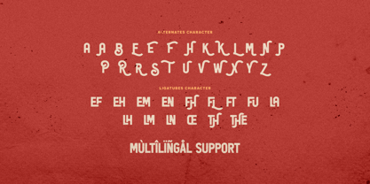 Ventured Font Poster 5