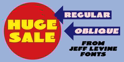 Huge Sale JNL Font Poster 1