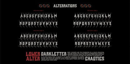 Krondos Font Poster 14