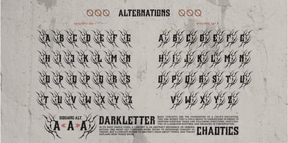 Krondos Font Poster 9