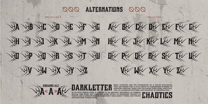 Krondos Font Poster 11