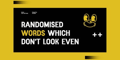 Howlings Grotesk Font Poster 2