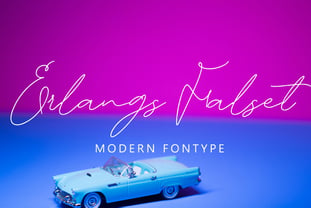 Erlang Falset Font Poster 1