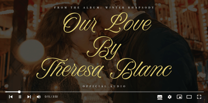 Winter Rhapsody Font Poster 3