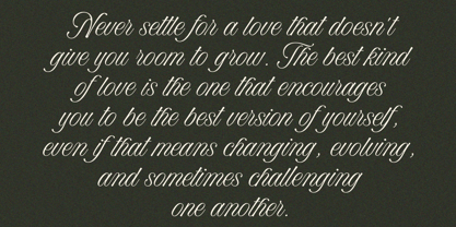 Winter Rhapsody Font Poster 7