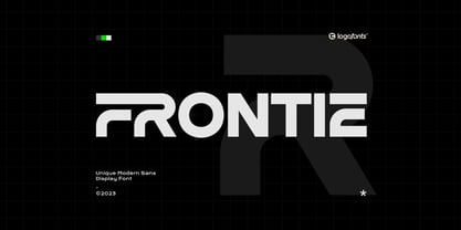 Frontie Font Poster 1