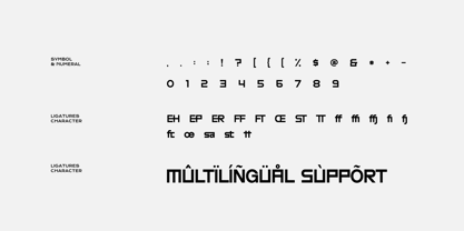 Nevola Font Poster 5