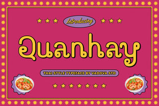 Quanhay Font Poster 1