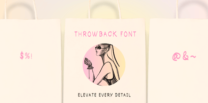The Throwback Font Poster 8