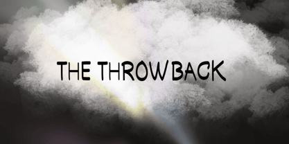 The Throwback Font Poster 1