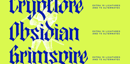 Tearfang Font Poster 13