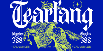 Tearfang Font Poster 1