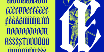 Tearfang Font Poster 11