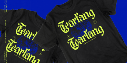 Tearfang Font Poster 9