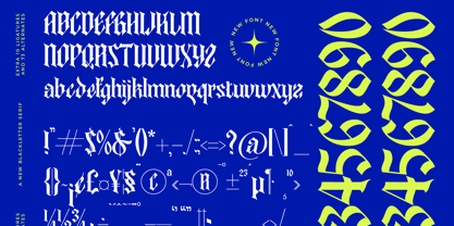 Tearfang Font Poster 15