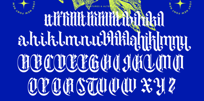 Tearfang Font Poster 14