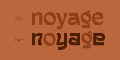 Mavier Font Poster 3