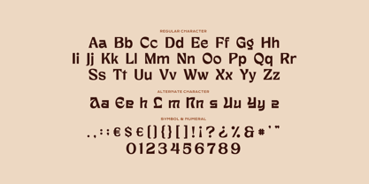 Mavier Font Poster 5