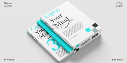 Bastiani Modern Font Poster 5