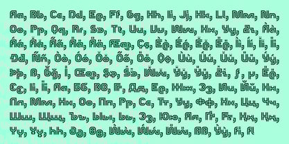 Lenier KD Font Poster 2
