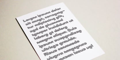 Lenier KD Font Poster 4