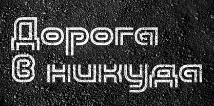 Lenier KD Font Poster 3