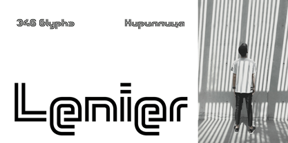 Lenier KD Font Poster 1