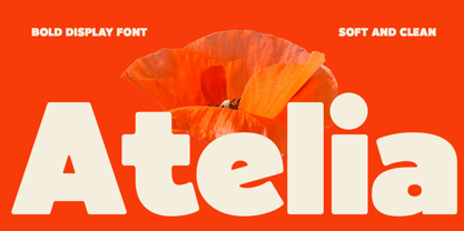 Atelia Font Poster 1