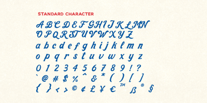 American Route Font Poster 9