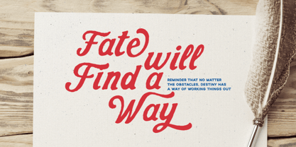 American Route Font Poster 3