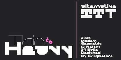 ERF Tars Font Poster 7