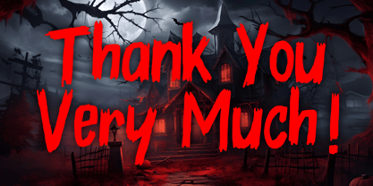 Halloween Breakfast Font Poster 5