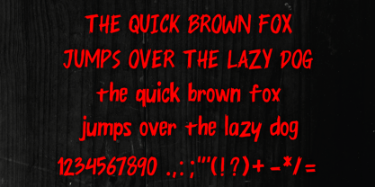 Halloween Breakfast Font Poster 4