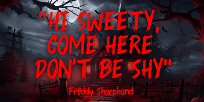 Halloween Breakfast Font Poster 2
