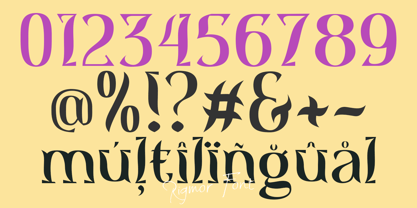 Rigmor Font Poster 7