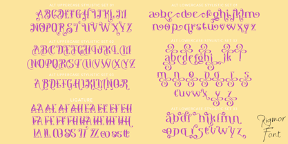 Rigmor Font Poster 10
