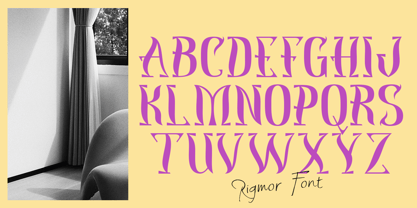 Rigmor Font Poster 3