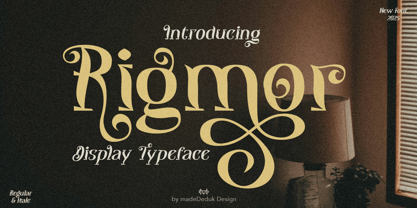 Rigmor Font Poster 1