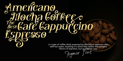 Rigmor Font Poster 6