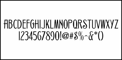 Vintage Nouveau JNL Font Poster 3