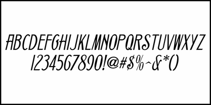 Vintage Nouveau JNL Font Poster 5