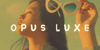 Opus Luxe Font Poster 2