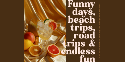 Regina Morise Font Poster 5