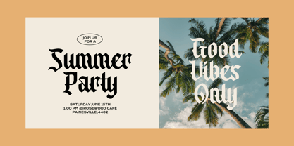 Ghitalk Font Poster 4