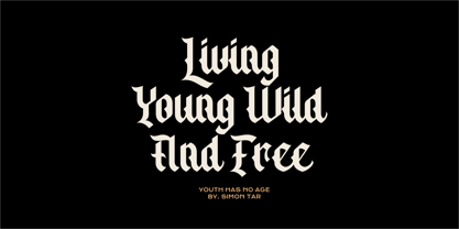 Ghitalk Font Poster 3