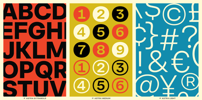 Astra Font Poster 8