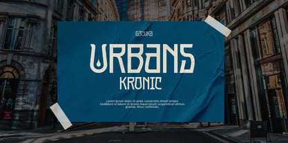 Gacuka Font Poster 7